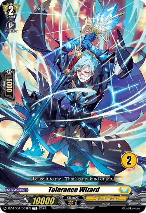 Tolerance Wizard (2), DZ-TD04: Start Up Trial Deck "Keter Sanctuary" DZ-TD04/007EN