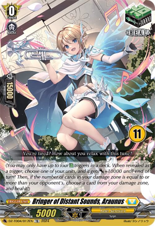Bringer of Distant Sounds, Araunus (11), DZ-TD04: Start Up Trial Deck "Keter Sanctuary" DZ-TD04/017EN