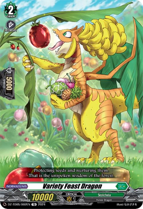 Variety Feast Dragon, DZ-TD05: Start Up Trial Deck "Stoicheia" DZ-TD05/002EN