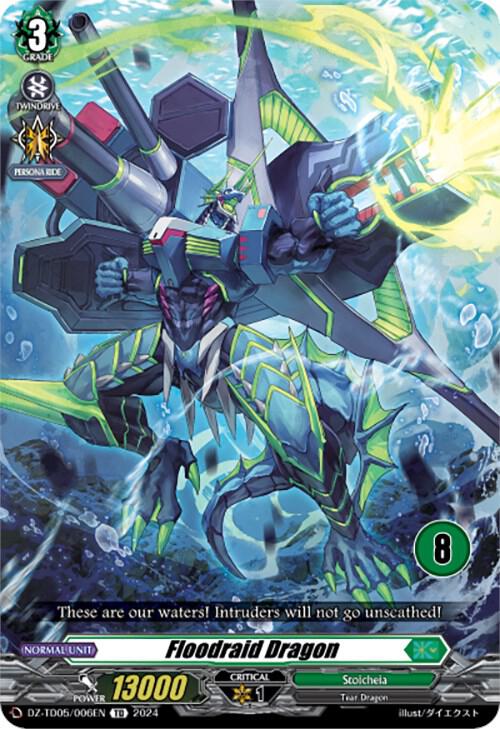 Floodraid Dragon (8), DZ-TD05: Start Up Trial Deck "Stoicheia" DZ-TD05/006EN