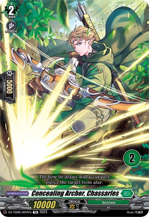Concealing Archer, Chassarles (2), DZ-TD05: Start Up Trial Deck "Stoicheia" DZ-TD05/007EN