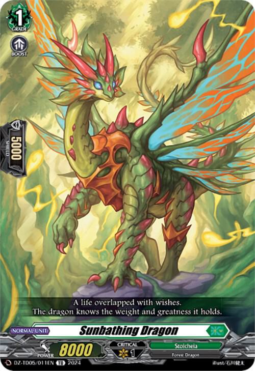 Sunbathing Dragon, DZ-TD05: Start Up Trial Deck "Stoicheia" DZ-TD05/011EN