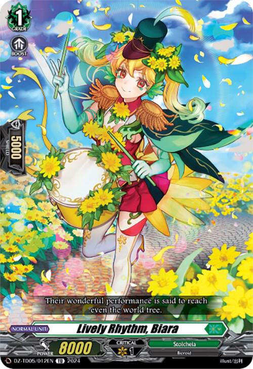 Lively Rhythm, Biara, DZ-TD05: Start Up Trial Deck "Stoicheia" DZ-TD05/012EN