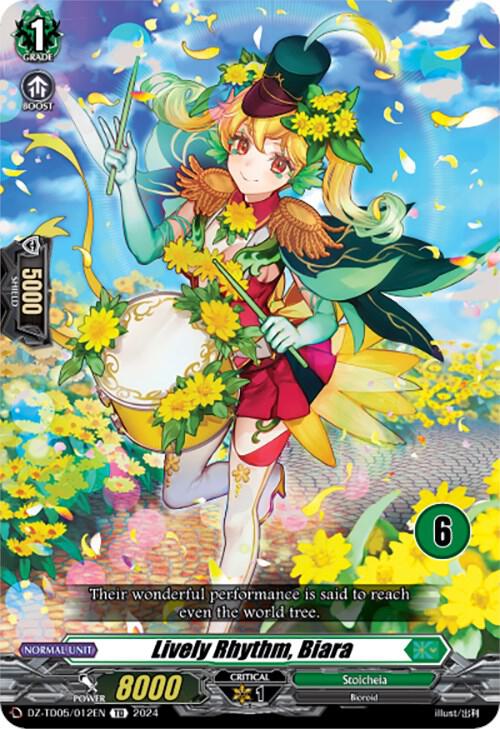 Lively Rhythm, Biara (6), DZ-TD05: Start Up Trial Deck "Stoicheia" DZ-TD05/012EN