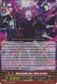 Abominable One, Gilles de Rais, G-BT03: Sovereign Star Dragon G-BT03/010EN