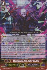 Abominable One, Gilles de Rais (SP), G-BT03: Sovereign Star Dragon G-BT03/S08EN