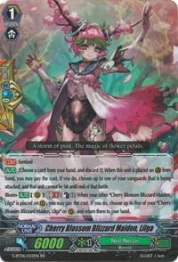 Cherry Blossom Blizzard Maiden, Lilga, G-BT06: Transcension of Blade & Blossom G-BT06/022EN