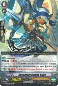 Resurgent Knight, Stius, G-BT06: Transcension of Blade & Blossom G-BT06/026EN