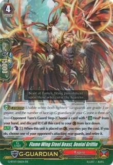 Flame Wing Steel Beast, Denial Griffin, G-BT07: Glorious Bravery of Radiant Sword G-BT07/016EN