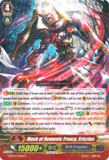 Mask of Demonic Frenzy, Ericrius, G-BT07: Glorious Bravery of Radiant Sword G-BT07/038EN