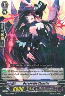 Doreen the Thruster, G-BT07: Glorious Bravery of Radiant Sword G-BT07/041EN