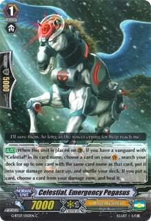 Celestial, Emergency Pegasus, G-BT07: Glorious Bravery of Radiant Sword G-BT07/050EN
