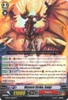 Wyvern Strike, Galgi, G-BT07: Glorious Bravery of Radiant Sword G-BT07/063EN