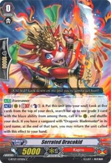 Serrated Dracokid, G-BT07: Glorious Bravery of Radiant Sword G-BT07/070EN