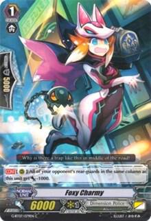 Foxy Charmy, G-BT07: Glorious Bravery of Radiant Sword G-BT07/079EN