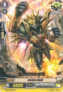 Justice Gold, G-BT07: Glorious Bravery of Radiant Sword G-BT07/082EN