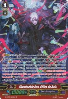 Abominable One, Gilles de Rais (SP), G-BT07: Glorious Bravery of Radiant Sword G-BT07/S29EN