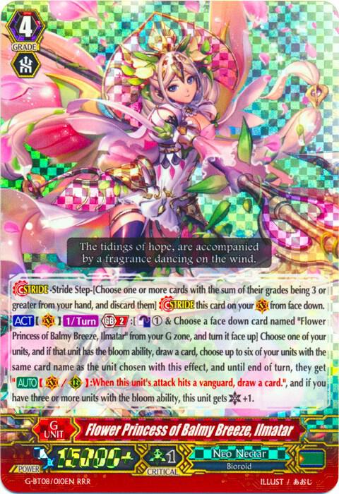 Flower Princess of Balmy Breeze, Ilmatar, G-BT08: Absolute Judgment G-BT08/010EN
