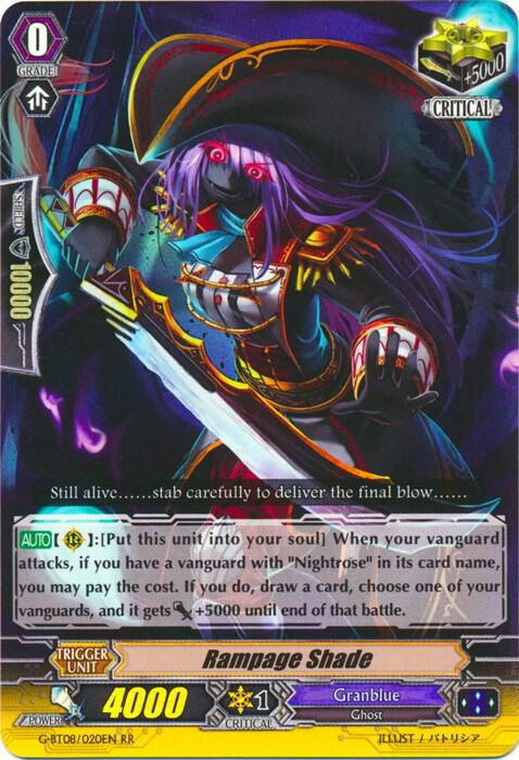 Rampage Shade, G-BT08: Absolute Judgment G-BT08/020EN