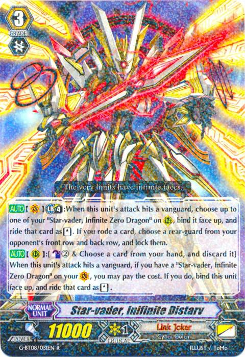 Star-vader, Infinite Distarv, G-BT08: Absolute Judgment G-BT08/031EN