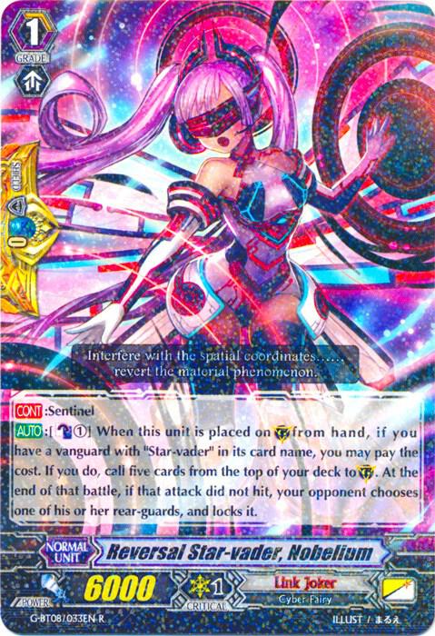 Reversal Star-vader, Nobelium, G-BT08: Absolute Judgment G-BT08/033EN