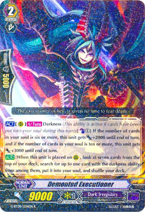 Demonted Executioner, G-BT08: Absolute Judgment G-BT08/034EN