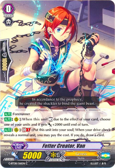 Fetter Creator, Van, G-BT08: Absolute Judgment G-BT08/061EN
