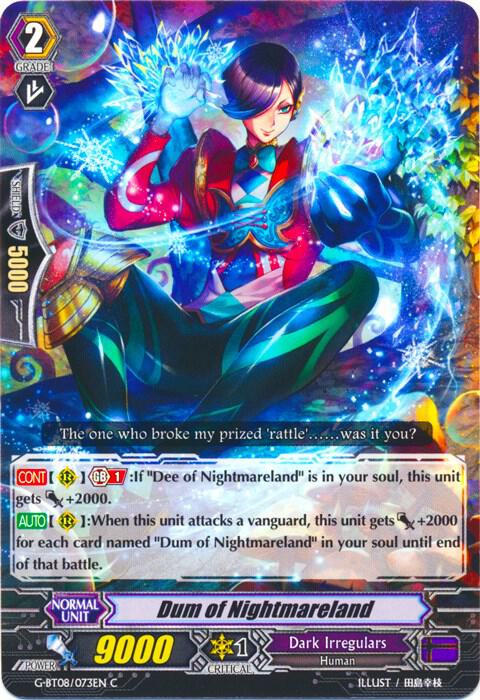 Dum of Nightmareland, G-BT08: Absolute Judgment G-BT08/073EN