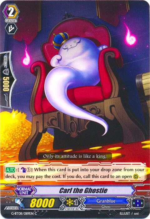 Carl the Ghostie, G-BT08: Absolute Judgment G-BT08/089EN