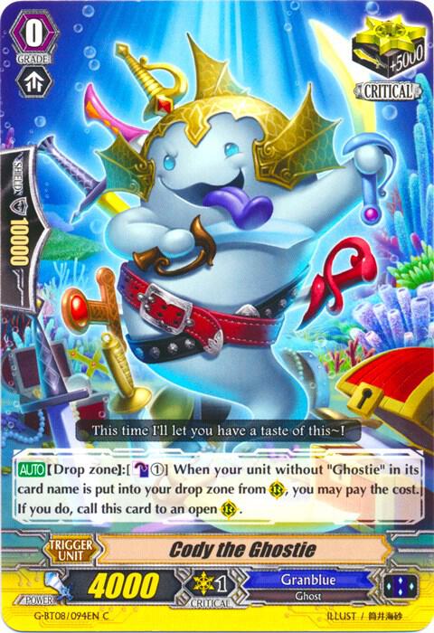 Cody the Ghostie, G-BT08: Absolute Judgment G-BT08/094EN