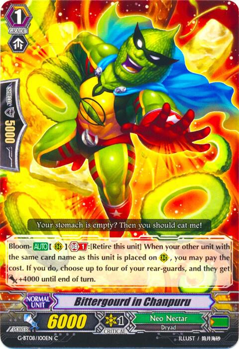 Bittergourd in Chanpuru, G-BT08: Absolute Judgment G-BT08/100EN
