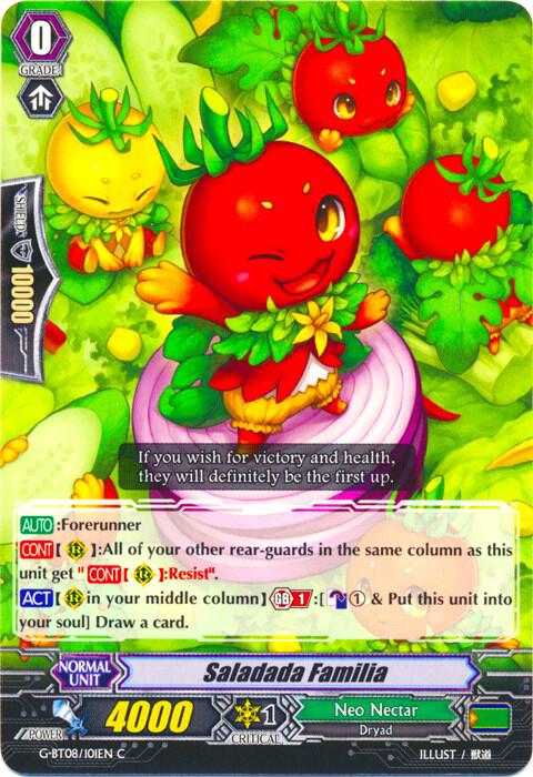 Saladada Familia, G-BT08: Absolute Judgment G-BT08/101EN