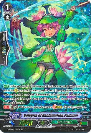 Valkyrie of Reclamation, Padmini (SP), G-BT08: Absolute Judgment G-BT08/S36EN