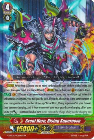 Great Hero, Rising Supernova, G-BT09: Divine Dragon Caper G-BT09/008EN