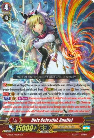 Holy Celestial, Anafiel, G-BT09: Divine Dragon Caper G-BT09/011EN