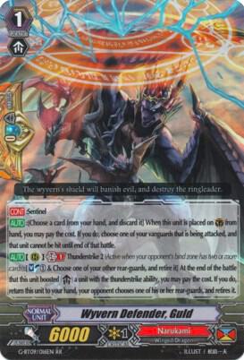 Wyvern Defender, Guld, G-BT09: Divine Dragon Caper G-BT09/016EN