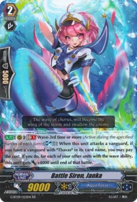 Battle Siren, Janka, G-BT09: Divine Dragon Caper G-BT09/022EN