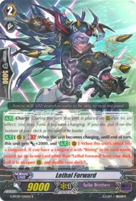 Lethal Forward, G-BT09: Divine Dragon Caper G-BT09/036EN