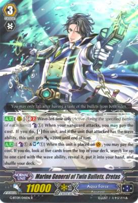Marine General of Twin Bullets, Cretas, G-BT09: Divine Dragon Caper G-BT09/041EN
