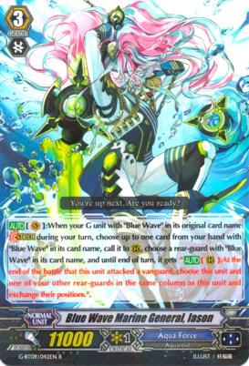 Blue Wave Marine General, Iason, G-BT09: Divine Dragon Caper G-BT09/042EN