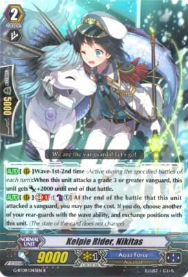 Kelpie Rider, Nikitas, G-BT09: Divine Dragon Caper G-BT09/043EN