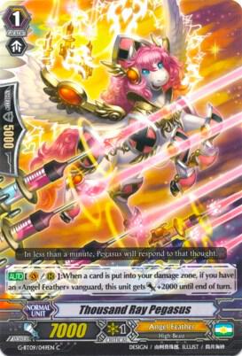 Thousand Ray Pegasus, G-BT09: Divine Dragon Caper G-BT09/049EN