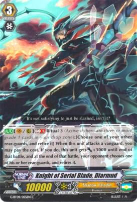 Knight of Serial Blade, Diarmud, G-BT09: Divine Dragon Caper G-BT09/055EN