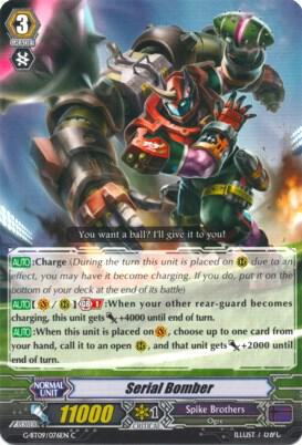 Serial Bomber, G-BT09: Divine Dragon Caper G-BT09/076EN