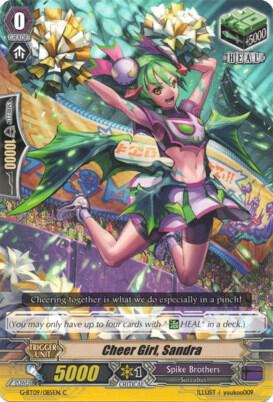 Cheer Girl, Sandra, G-BT09: Divine Dragon Caper G-BT09/085EN