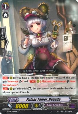 Pulsar Tamer, Nepada, G-BT09: Divine Dragon Caper G-BT09/088EN