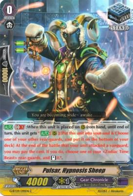 Pulsar, Hypnosis Sheep, G-BT09: Divine Dragon Caper G-BT09/091EN