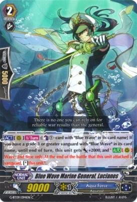 Blue Wave Marine General, Lucianos, G-BT09: Divine Dragon Caper G-BT09/094EN