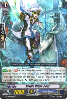 Kelpie Rider, Paul, G-BT09: Divine Dragon Caper G-BT09/095EN