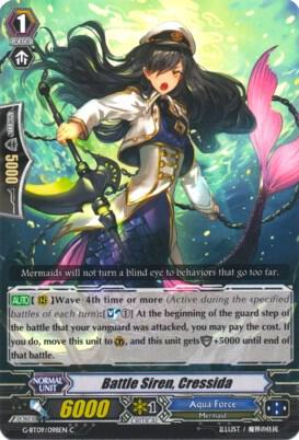 Battle Siren, Cressida, G-BT09: Divine Dragon Caper G-BT09/098EN